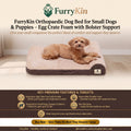 FurryKin Orthopaedic Dog Bed - Small